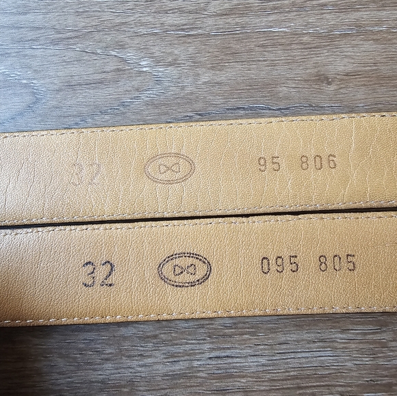 ONE Trafalgar Burnished Java Lizard Skin Belt Size 32 Made in USA - Picture 5 of 9